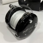 Black Avet Hx 5/2 Mc Raptor Reel Lh 50LB Drag 420 Yd. Fixed Price $500.00.