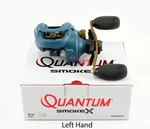 New Quantum Smoke SMX101XPT 8.1:1 Gear Ratio Left Hand Baitcast Reel. Fixed Price $99.00.