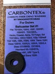Daiwa Td 150H, 150HL, 150P, 153HSTL, Hviento, Coastal Carbontex Drag Washers. Fixed Price $10.90.