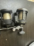 Magda Pro Okuma And Eagle Claw JC600-30D Fishing Reels With Depth Counter. Fixed Price $79.99.