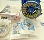 Sage Enforcer 11/12 Salmon & Saltwater Fly Reel With 4D Spey Lines 3 Tips. Fixed Price $972.99.