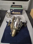Rare Vintage ( Okuma ) Model #EF-50 With Original Box, Bag, And Paperwork/ Used/. Fixed Price $65.00.