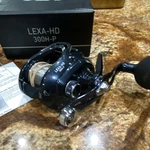 Daiwa Lexa Hd 300H-P Right-hand 6.3:1 Star Drag 7BB Black Box. Fixed Price $222.48.