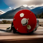 Abu Garcia Ambassadeur (sweden MADE)7000 High Speed Vintage Casting Fishing Reel. Fixed Price $140.00.