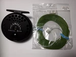 Fly Reel 2/3 Wt Crystal River Cahill CR-0002 + Line And Leader.. Fixed Price $12.95.