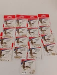 Fish Hooks (17) Eagle Claw 202A-6 #6 10CT Gold Aberdeen. Fixed Price $35.00.