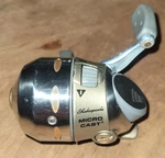 Shakespeare Micro Fishing Reel MCAST4 W/4LB Line. Fixed Price $15.99.