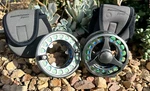 Danielsson L5W 6NINE Fly Reel, Extra Spool & Neoprene Cases. Fixed Price $500.00.