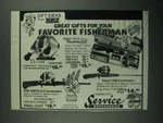 1987 Service Merchandise Zebco Fishing Gear Ad - 33 Classic Reel. Fixed Price $19.99.