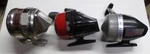 Vintage Spinning Reel Lot Sportfisher 1100 - Commander 560 Rcr Amtak Sr 727. Fixed Price $15.00.