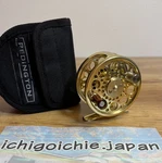 Redington As 3/4 Fly Reel Gold Color Aluminum Vintage Trout Fishing Use. Fixed Price $149.00.