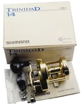 Shimano Trinidad Gold Original Model Boxed Japan Saltwater Reel TN14. Fixed Price $335.00.