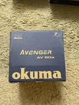 Fishing Reel Okuma AV-80A Avenger Series-gearratio 4.8:1-BEARINGS 6BB+1RB Rare. Fixed Price $88.00.
