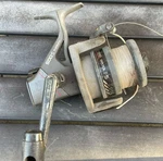 Vintage Shimano Ax 500S Ball Bearing Graphite Spinning Reel. Fixed Price $21.95.