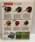 Bronson Spin Casting Reels Chart Wood Comet, Dart. Pilot Print Ad Man Cave. Fixed Price $27.49.