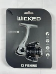 13 Fishing * Wicked Long Stem Reel WLR3 4.8:1 Gear Ratio 5.5 Oz. Fixed Price $39.99.