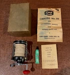1956 Penn Squidder #140 Reel, 7/16 Plastic Spool, 200 Yds, Ob, Family Owner. Fixed Price $119.99.