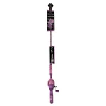 Realtree Passion Pink Micro Tangle-free Spincast Fishing Rod And Reel Combo. Fixed Price $32.46.