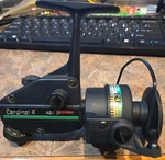 Abu Garcia Cardinal 4 Spinning Reel New Blk Green. Fixed Price $160.00.