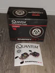 Quantum E750PT Baitcast (box Only) And Paperwork. Fixed Price $10.95.
