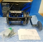 Okuma Solterra SLX-50WB Lever Drag Trolling Reel, Single Speed, Black. Fixed Price $459.99.