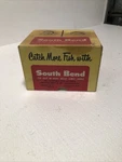 Vintage South Bend Fishing Reel Box. Fixed Price $20.00.
