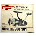 Garcia Service Mitchell 900 901 Vintage Booklet Vn. Fixed Price $7.95.